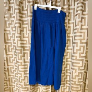 Old Navy Vibrant Blue A-Line Skirt